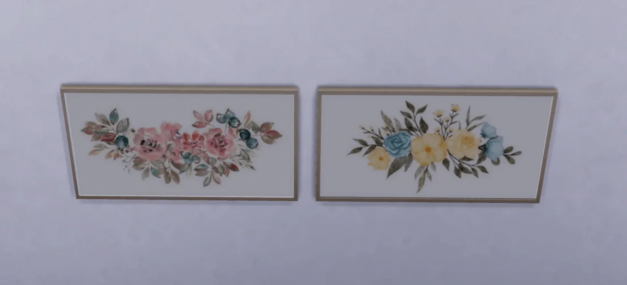 Flowers paintings