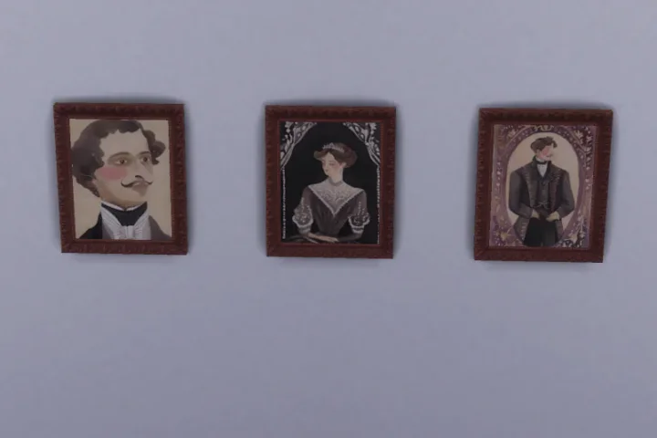 Victorian watercolor paintings