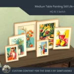 HQ Medium Table Painting Still Life #1 Samtuse963