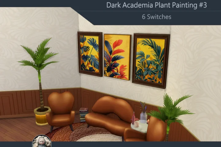 Dark Academia Plant Painting #3 Sellable Extra A Samtuse963