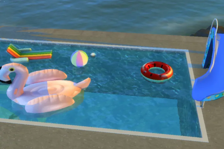 Ball pool float