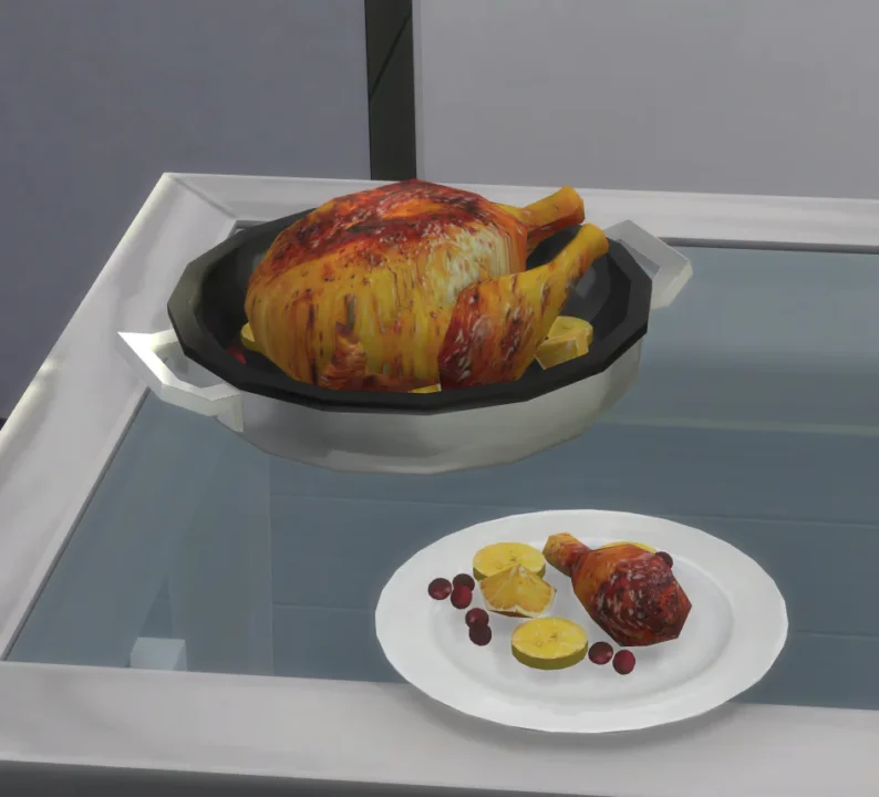 Roasted Cranberry Chicken