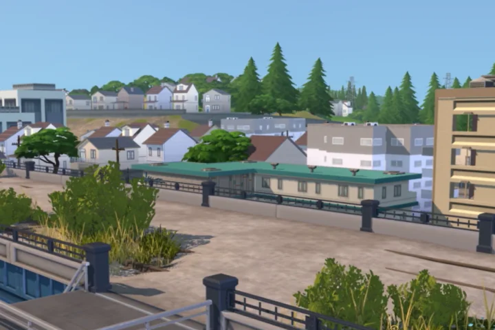Evergreen Harbor Backdrop Fix