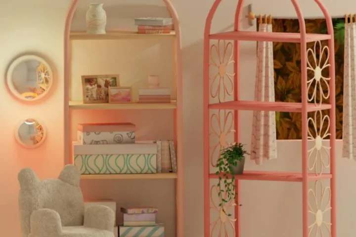 Flowerie Shelving Unit CC by SNOOTYSIMS 🌸