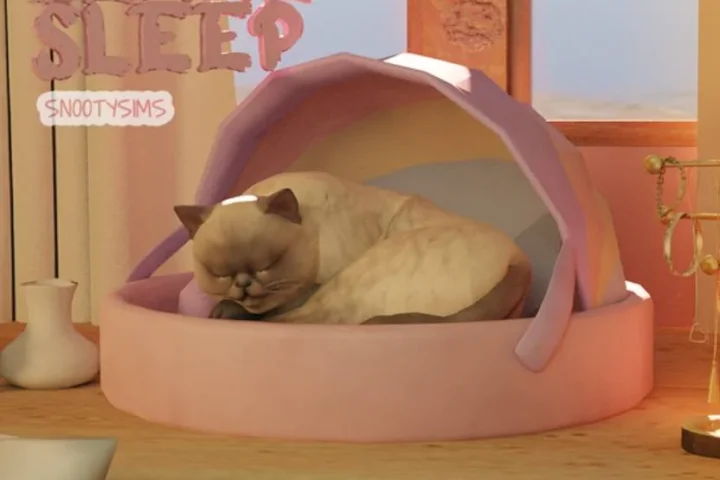 LEMME SLEEP Cat Bed