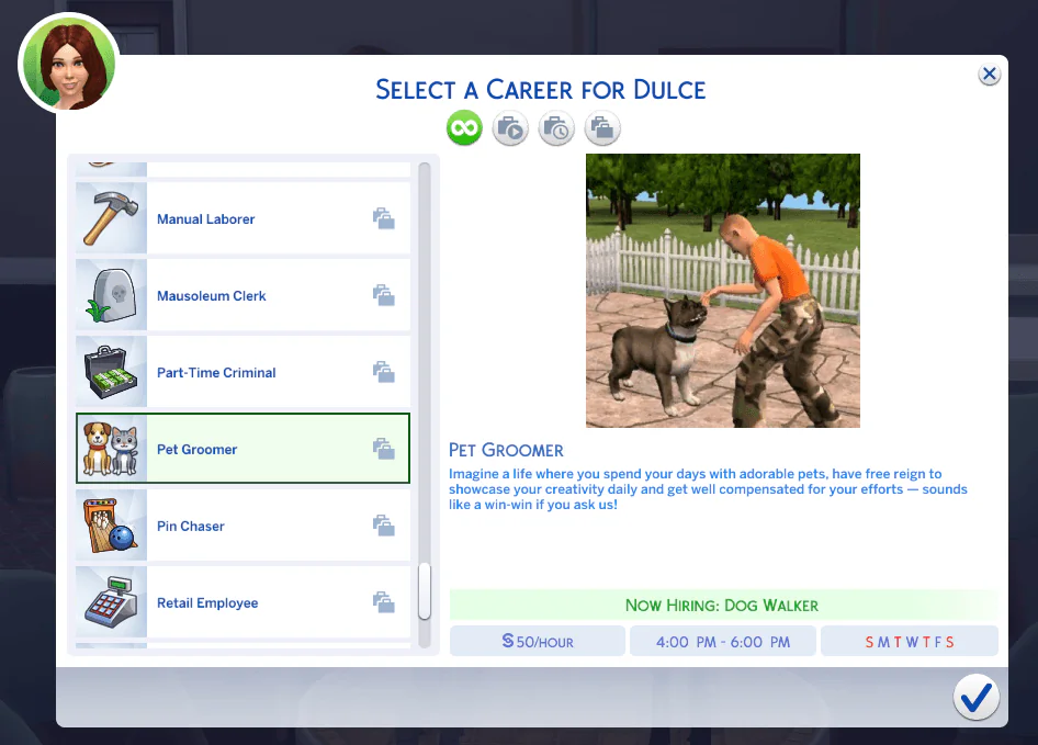 Pet Groomer Part-Time Career