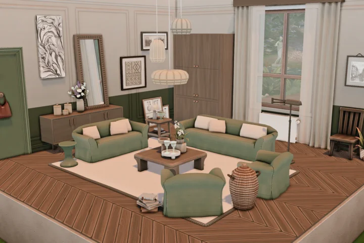 Green Stefan's Salon (CC Livingroom)