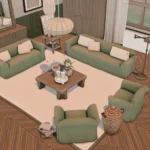 Green Stefan's Salon (CC Livingroom)