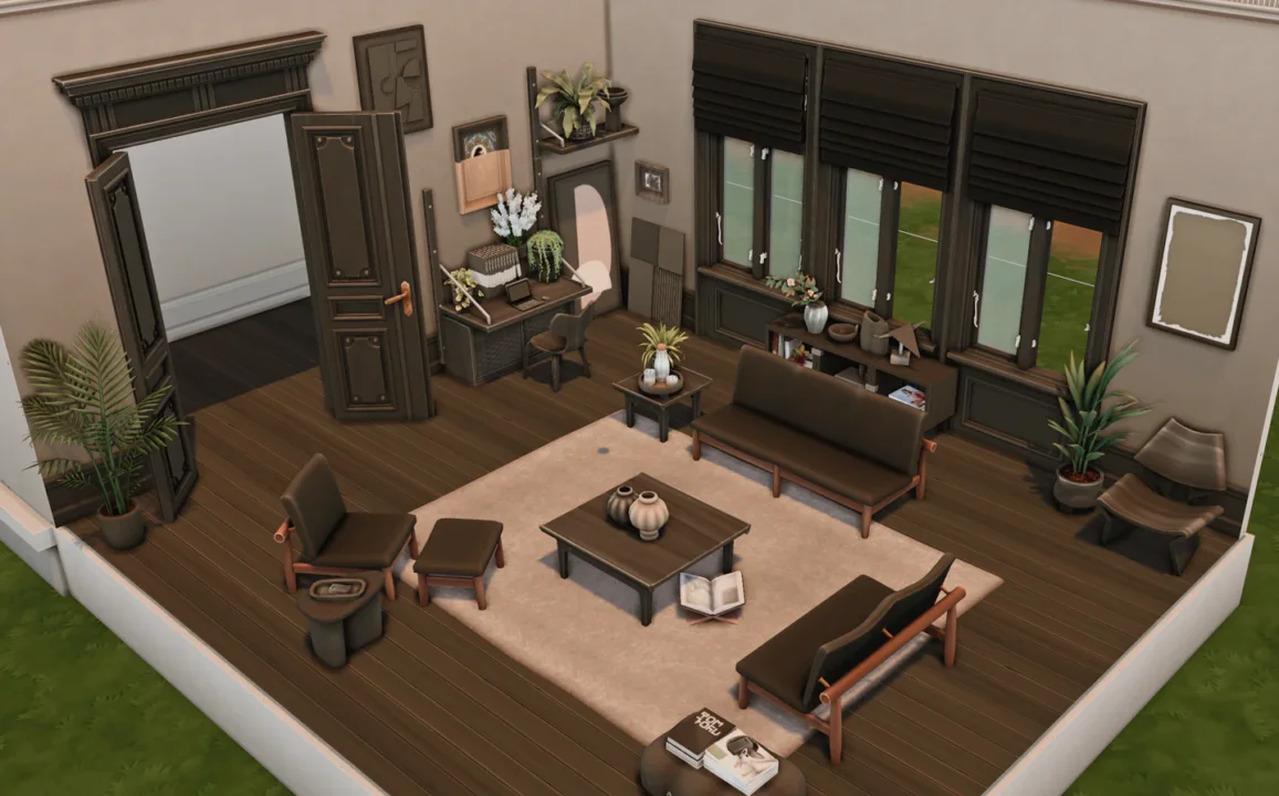 Black Copenhagen Livingroom (CC)