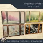 HQ Triptych Extra E Frame #1 Samtuse963