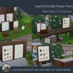 Iced Drink Sale Poster Frame #1 Samtuse963