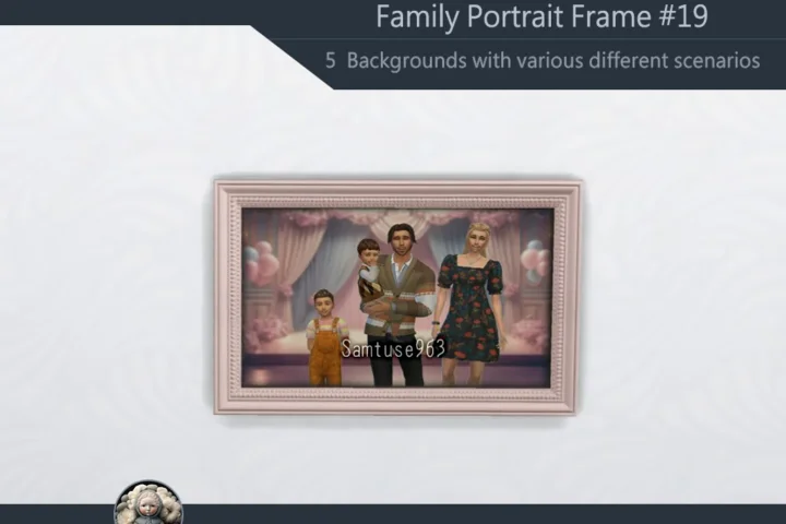 Family Portrait Frame #19 Samtuse963