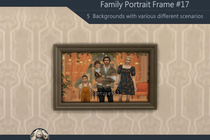 Family Portrait Frame #17 Samtuse963