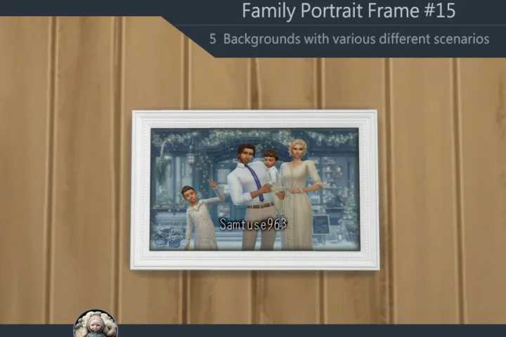Family Portrait Frame #15 Samtuse963