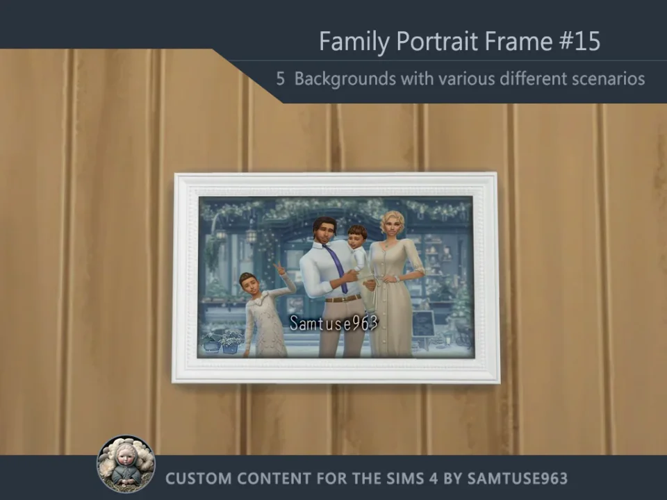 Family Portrait Frame #15 Samtuse963
