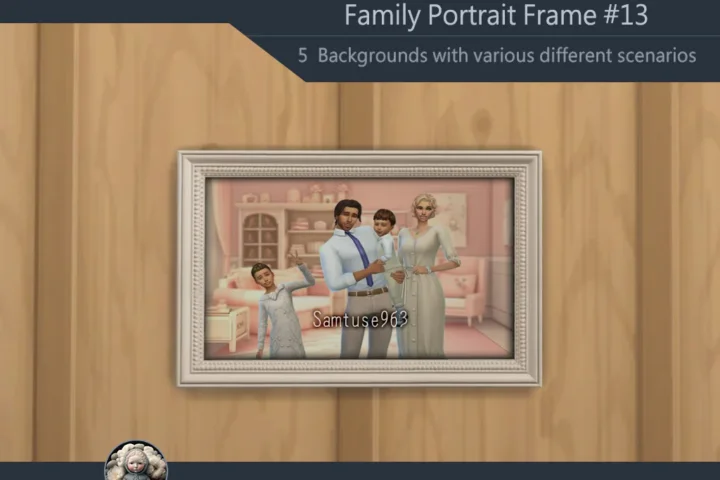 Family Portrait Frame #13 Samtuse963