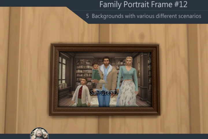 Family Portrait Frame #12 Samtuse963