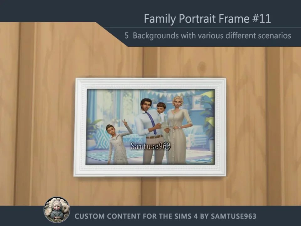 Family Portrait Frame #11 Samtuse963