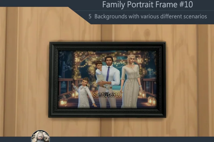 Family Portrait Frame #10 Samtuse963