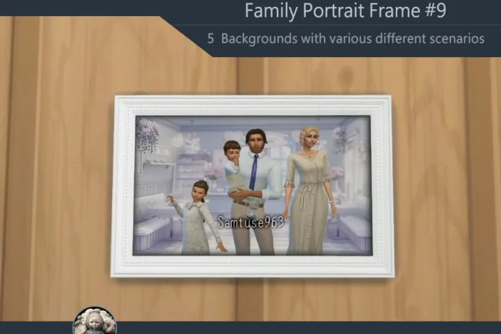 Family Portrait Frame #9 Samtuse963