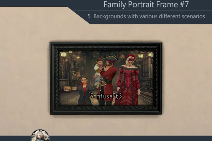 Family Portrait Frame #7 Samtuse963