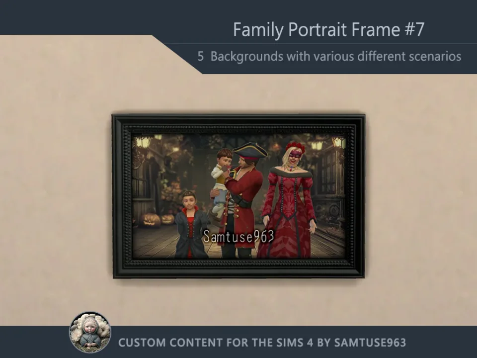 Family Portrait Frame #7 Samtuse963