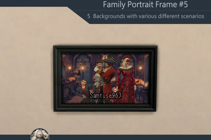 Family Portrait Frame #5 Samtuse963