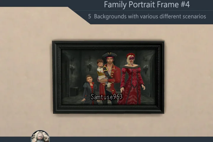 Family Portrait Frame #4 Samtuse963