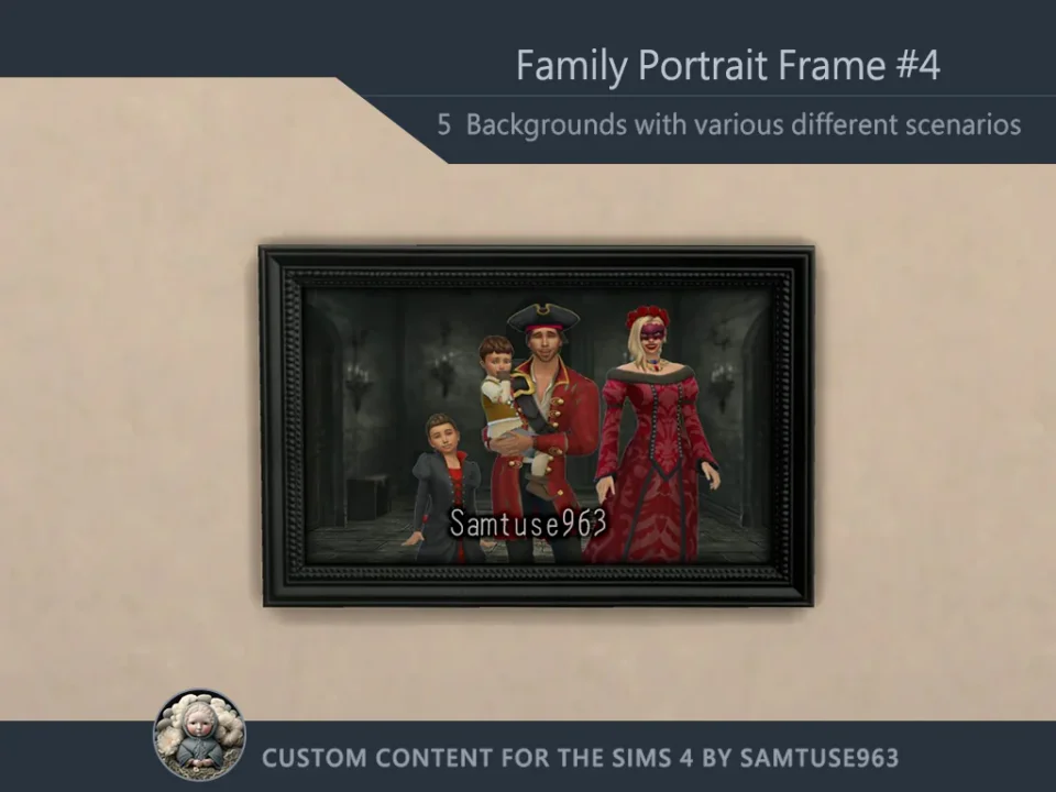Family Portrait Frame #4 Samtuse963