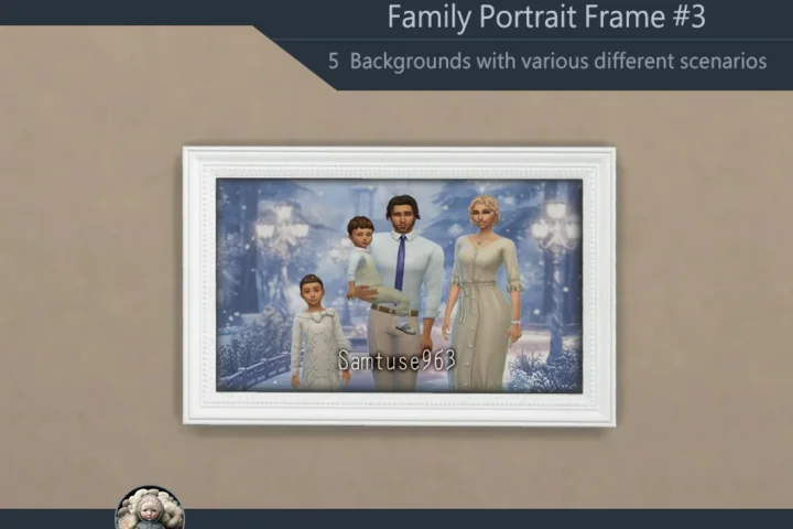 Family Portrait Frame #3 Samtuse963