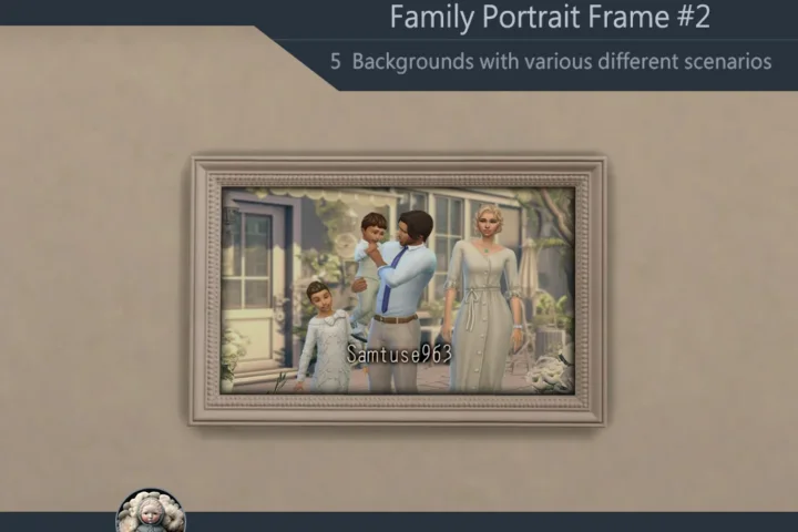 Family Portrait Frame #2 Samtuse963