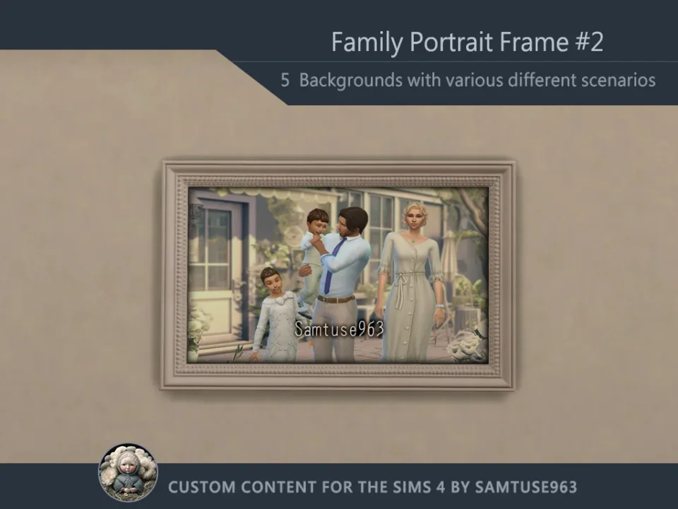 Family Portrait Frame #2 Samtuse963