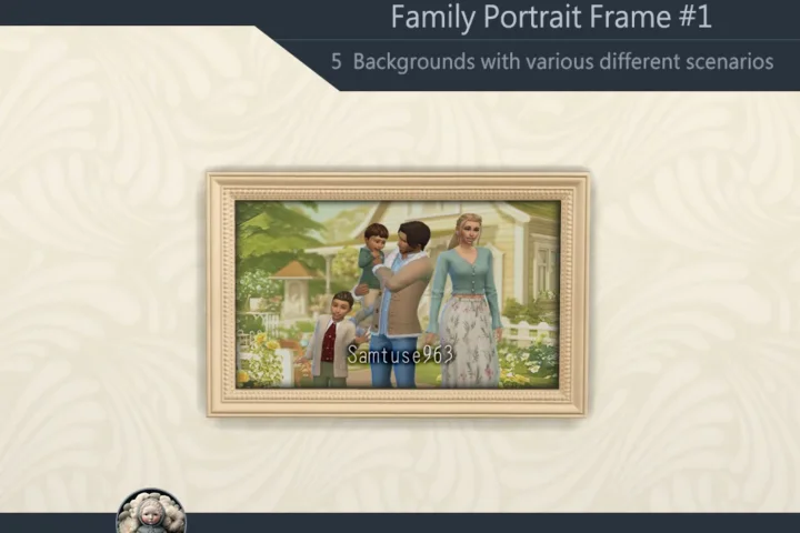 Family Portrait Frame #1 Samtuse963