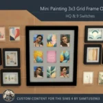 HQ Mini Painting 3x3 Grid Frame One #1 Samtuse963