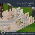 HQ Medium Table Painting Still Life #1 Samtuse963