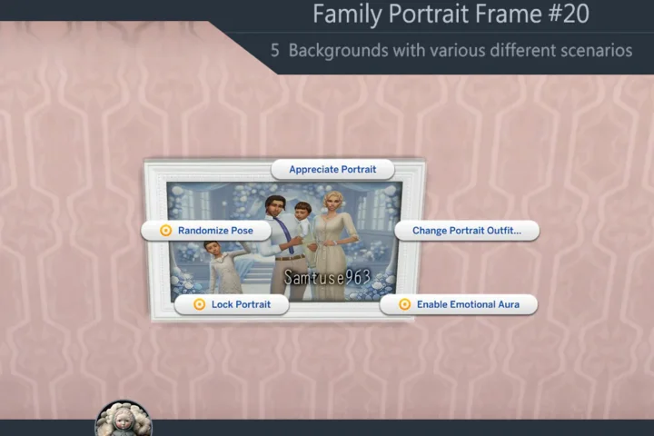 Family Portrait Frame #20 Samtuse963
