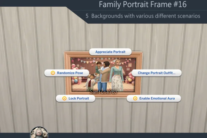 Family Portrait Frame #16 Samtuse963