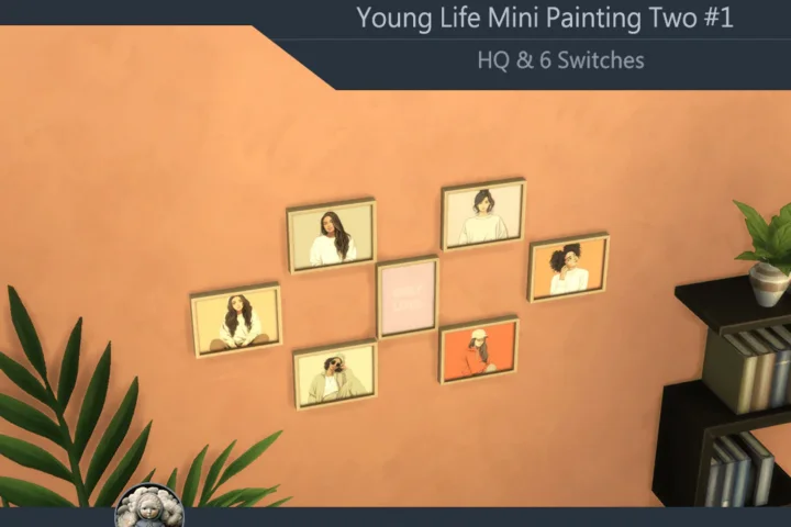 Young Life Mini Painting Two #1 Extra H Samtuse963
