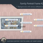 Family Portrait Frame #20 Samtuse963