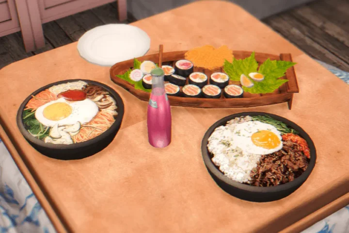 Bibimbap Bowls Korean Meal🍲🍛