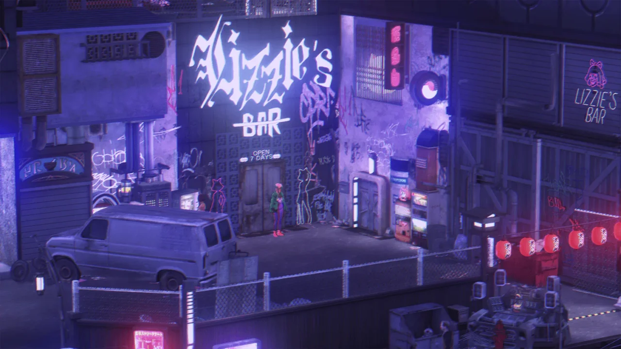 Lizzie's Bar Neon Signs