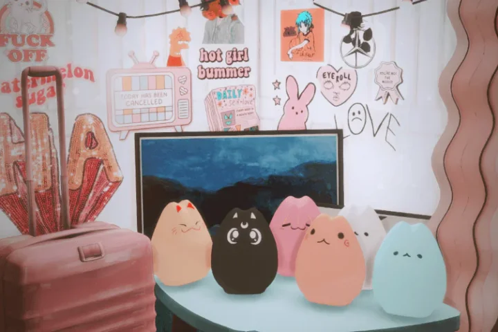 Plush lamp