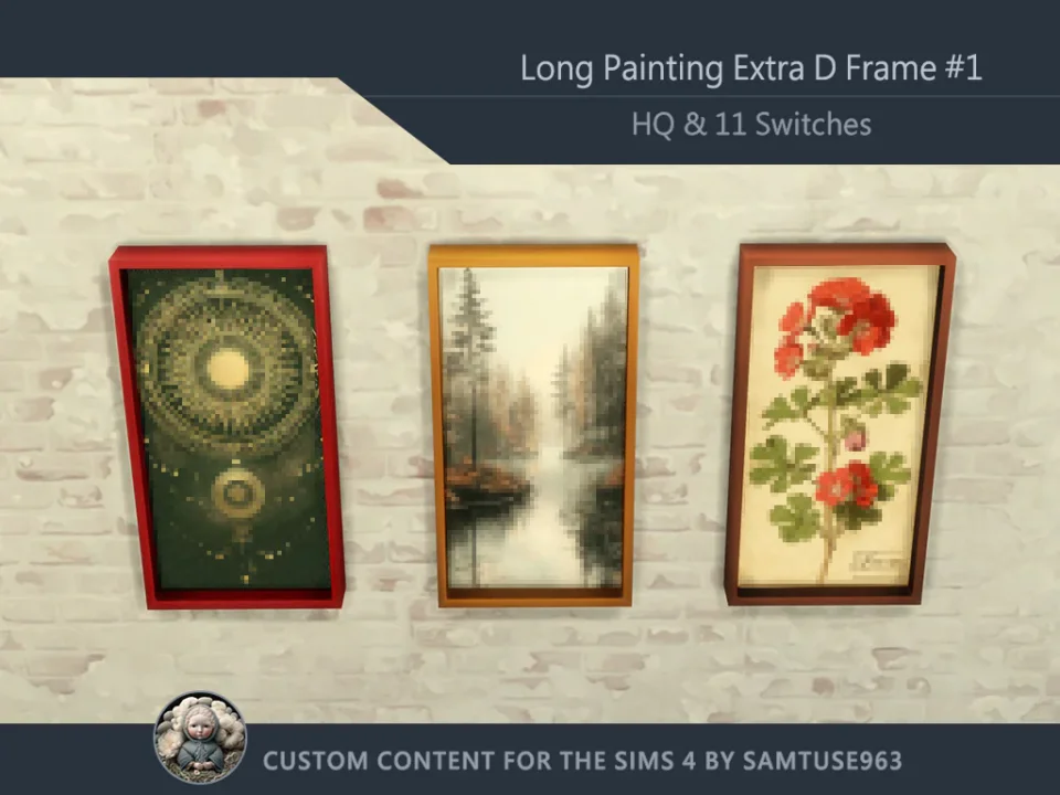 HQ Long Painting Extra D Frame #1 Samtuse963