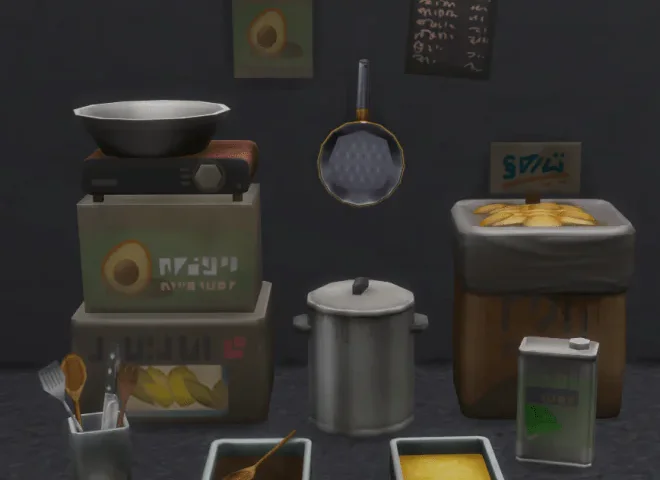Selvadoradian Stall Clutter