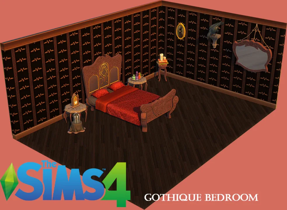Gothique bedroom