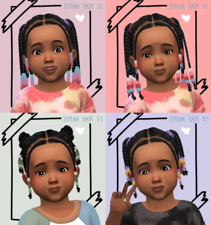 Serena Set For Toddlers V4 (Out of 4)