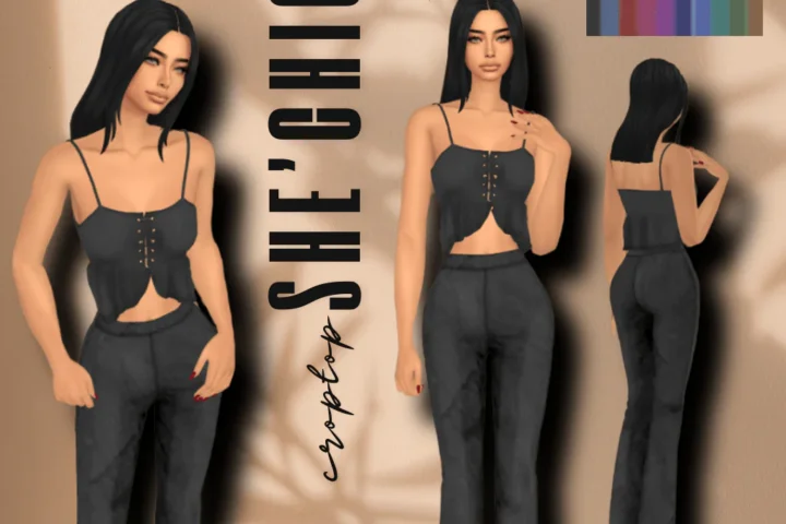 SHE'CHIC CROP TOP