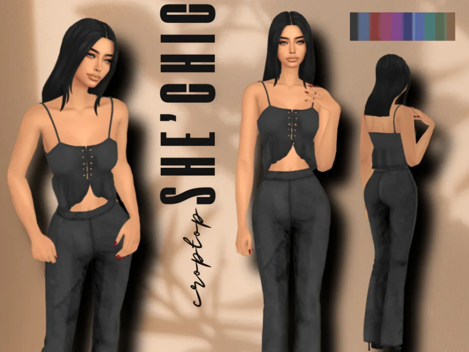 SHE'CHIC CROP TOP