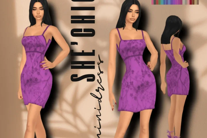 SHE'CHIC MINI DRESS