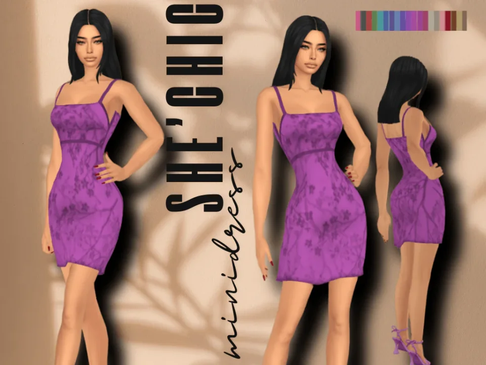SHE'CHIC MINI DRESS